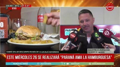 Nueva edici&oacute;n de Paran&aacute; Ama la Hamburguesa